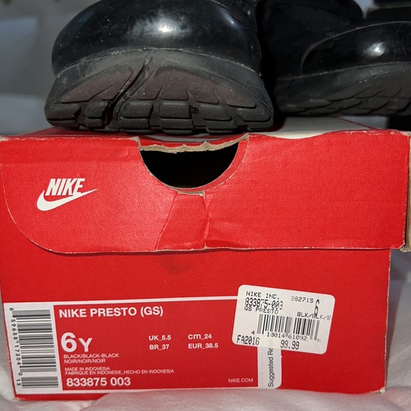 Black Nike Presto - Picture 4 of 5